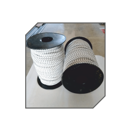  Polyester Gerdirme Lastiği 4 mm  rulo 50 mt